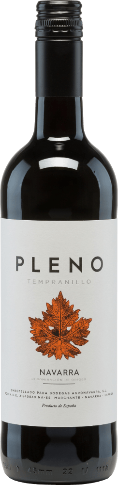 Previzualizare: 12er Vorteilspaket - Pleno Tempranillo Tinto DO - Bodegas Agronavarra