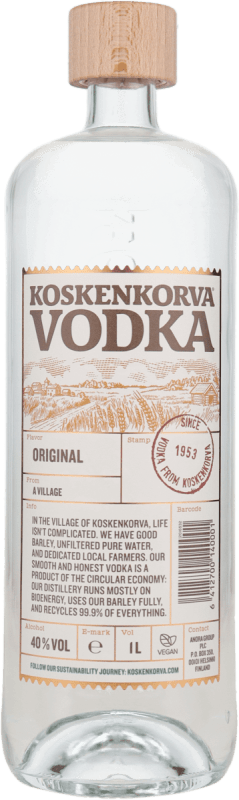 Vodka 1,0l - Koskenkorva