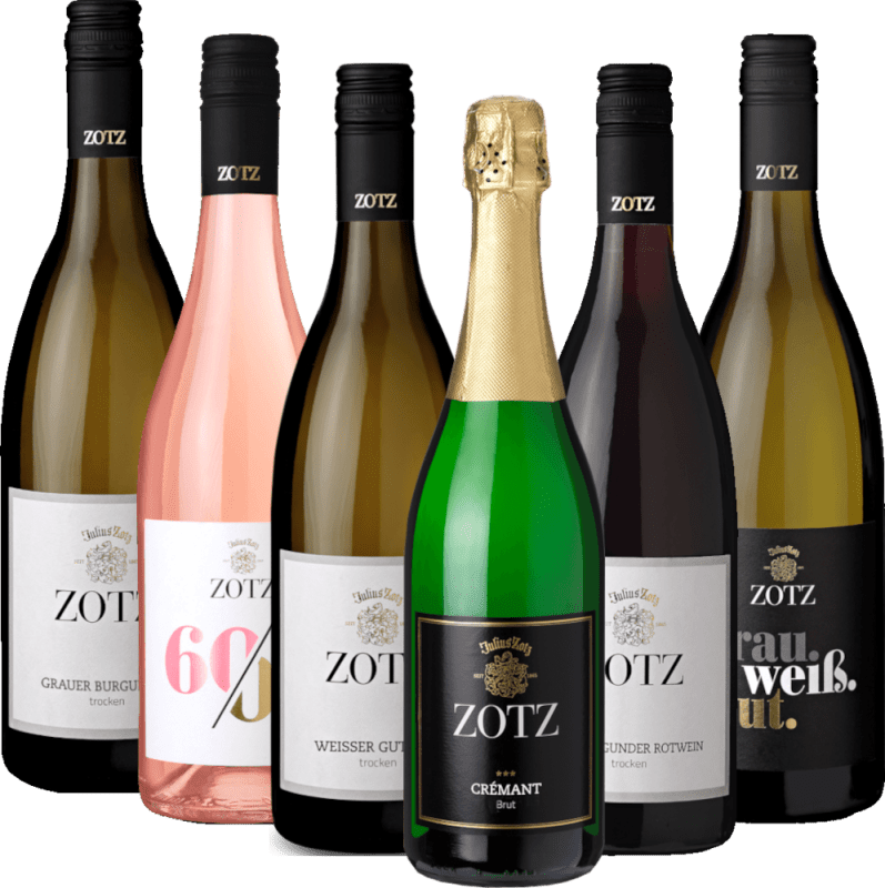 Diversitatea vinurilor din Baden - pachet de degustare 6x Crama Zotz