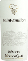 Previzualizare: Mouton Cadet Réserve Saint-Èmilion AOC - Baron Rothschild