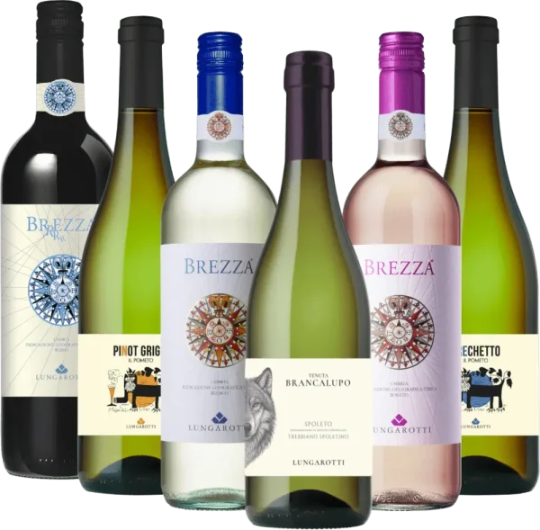 Călătorie a plăcerii prin Umbria cu Lungarotti - 6x pachet de degustare