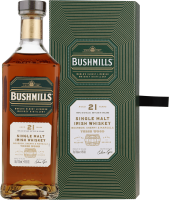 21 Years Old Single Malt Irish Whiskey in GP - Bushmills