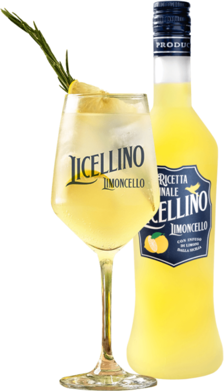 Limoncello inclusiv pahar - Licellino