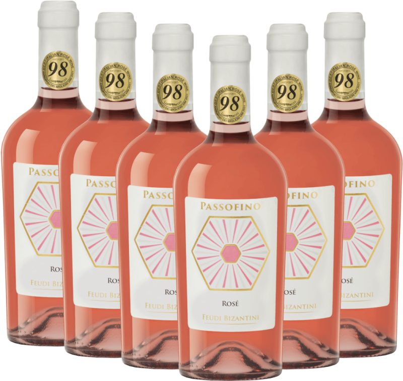 Passofino Rosé IGP - Feudi Bizantini - pachet promoțional 6x