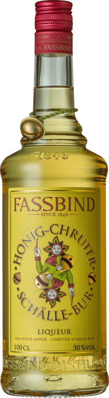Honig-Chrüter Schälle-Bur Likör 1,0l - Fassbind