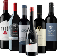 Odată cu vin roșu în lume - 6 pachete pentru degustare pentru serata lângă șemineu