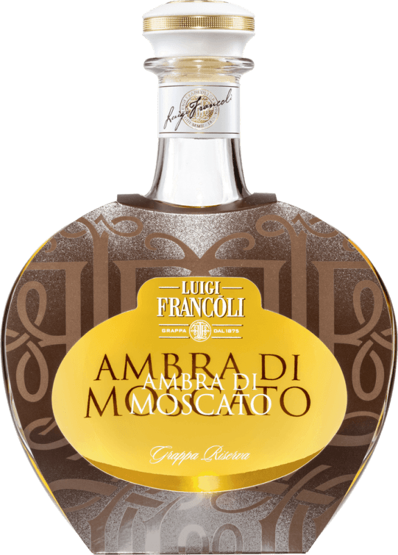Grappa Riserva Ambra di Moscato Pret-a-Porter - Distillerie Francoli