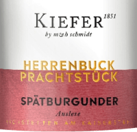 Previzualizare: Herrenbuck Prachtstück Spätburgunder Auslese - Weingut Kiefer