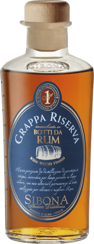 Grappa Riserva Botti da Rum 0,5 l - Distilleria Sibona