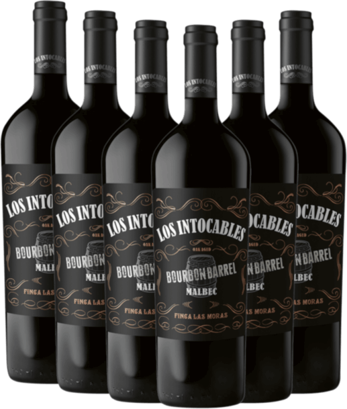 Los Intocables Black Malbec - Finca Las Moras - 6x Vorteilspaket