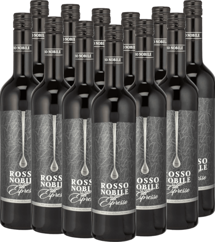 12er Vorteils-Weinpaket - Rosso Nobile all' Espresso - Les Grands Chais de France