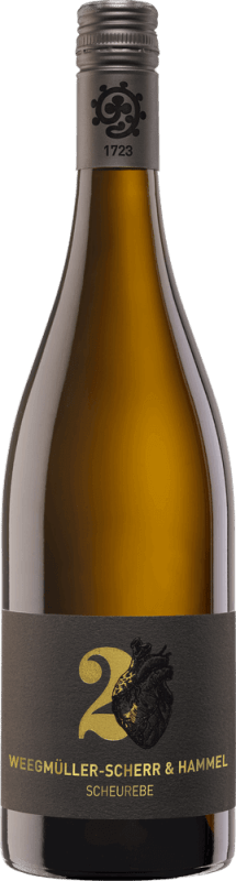 Zwei Herzen Scheurebe trocken - Weingut Hammel