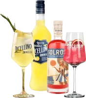 Previzualizare: Vara spumoasă cu Licellino & Solrosa - 2x pachet de probă incl. 2 pahare