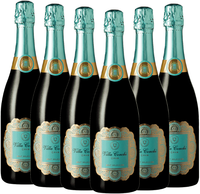 Seleccion Cava Brut DO de la Villa Conchi - pachet promoțional 6x