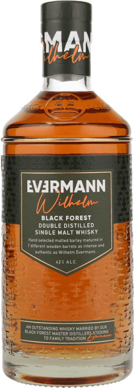 Blackforest Double Distilled Single Malt Whisky - Evermann