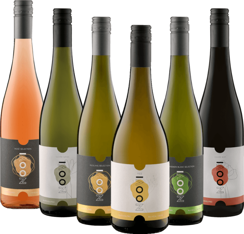 Degustare de vinuri fără alcool cu Noovi - pachet de 6x degustare